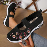 Swobodny oddychający damski poślizg na ortopedycznych trampkach